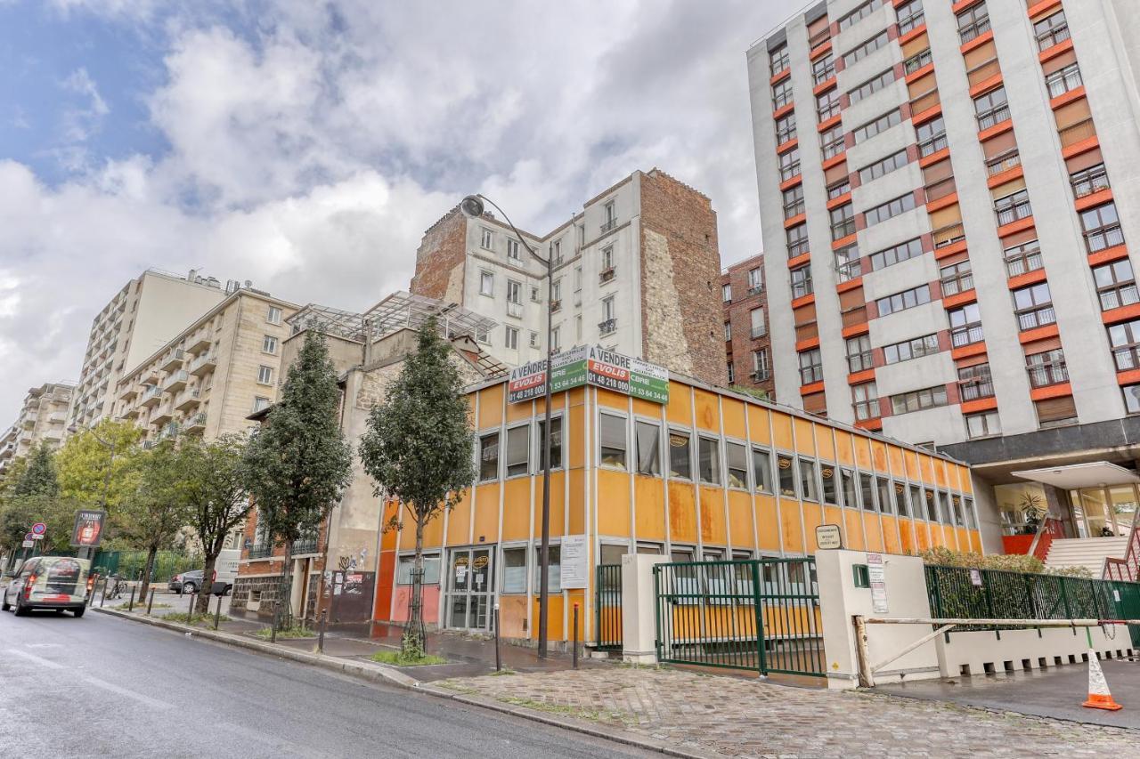 Appartement Large And Bright 2 Bdrs Flat With View - Paris 20 Extérieur photo