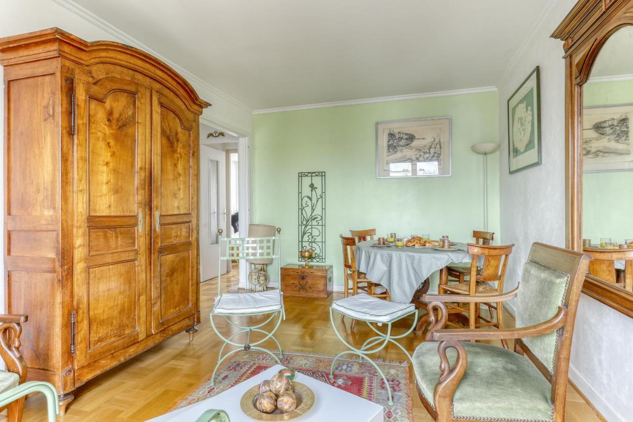 Appartement Large And Bright 2 Bdrs Flat With View - Paris 20 Extérieur photo