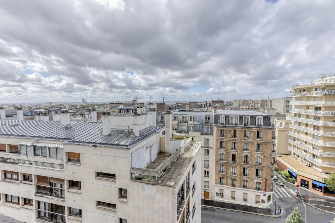 Appartement Large And Bright 2 Bdrs Flat With View - Paris 20 Extérieur photo